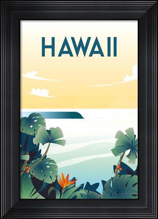 Framed Hawaii Print