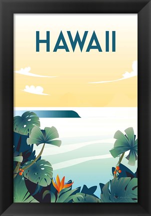 Framed Hawaii Print