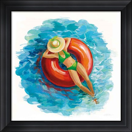Framed Sunbather I Print