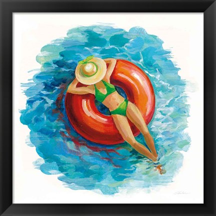 Framed Sunbather I Print