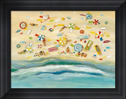 Framed Beach Day Print