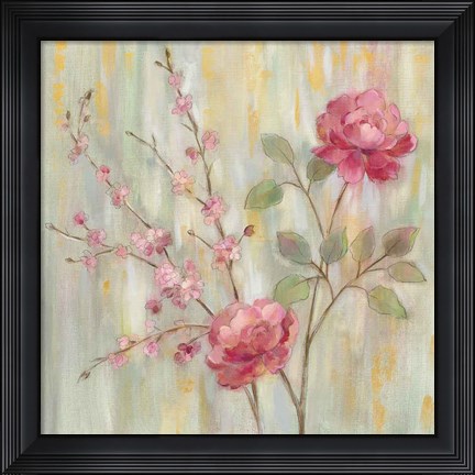 Framed Contemporary Chinoiserie Print