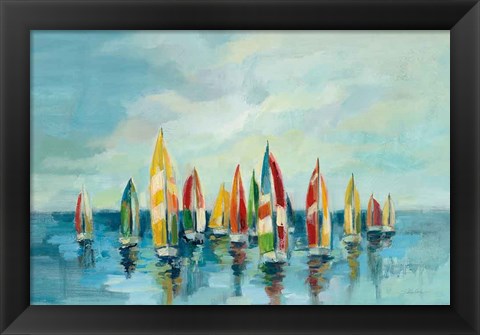 Framed Regatta Print