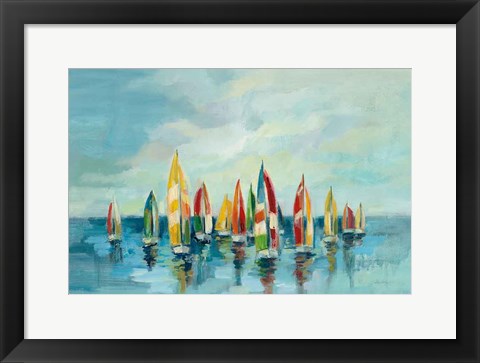 Framed Regatta Print