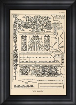 Framed English Renaissance XIII Print