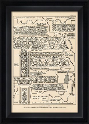 Framed English Renaissance XII Print