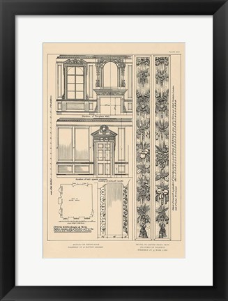 Framed English Renaissance X Print