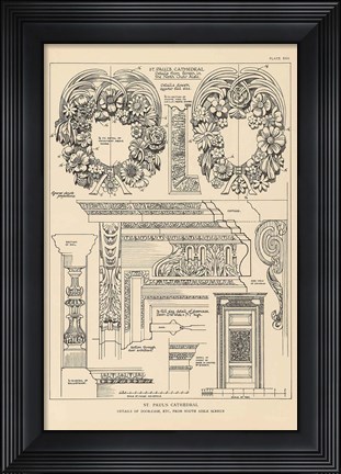 Framed English Renaissance IX Print