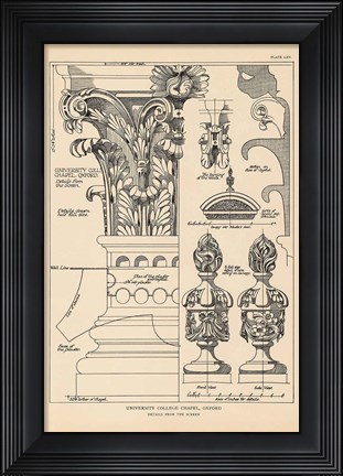 Framed English Renaissance VII Print