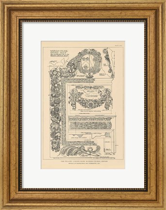 Framed English Renaissance IV Print