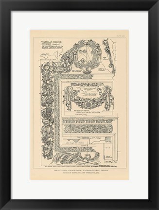 Framed English Renaissance IV Print