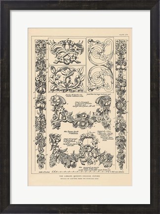 Framed English Renaissance III Print