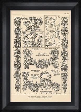 Framed English Renaissance III Print