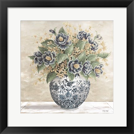 Framed Feeling Blue II Print