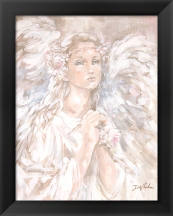 Framed Heaven&#39;s Angel Print