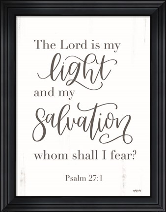 Framed Light and Salvation Print