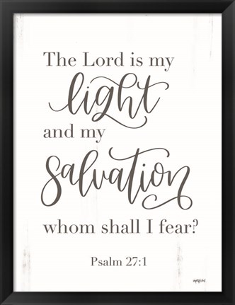 Framed Light and Salvation Print