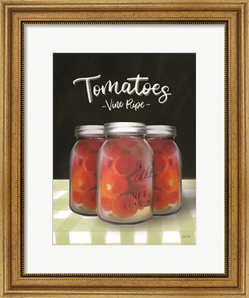 Framed Farm Fresh Tomatoes Print