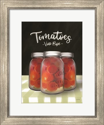 Framed Farm Fresh Tomatoes Print