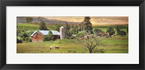 Framed Grazing Sheet Print