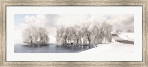 Framed Winter Willow Print