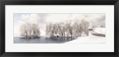 Framed Winter Willow Print