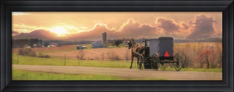 Framed Evening Cruise Print