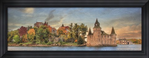 Framed Autumn at the Castle Print