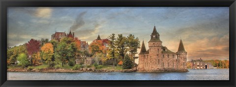 Framed Autumn at the Castle Print
