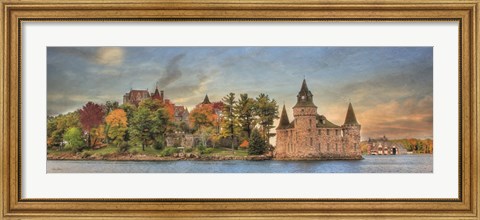 Framed Autumn at the Castle Print