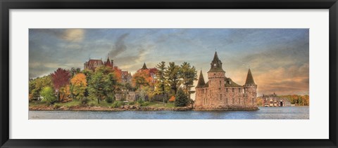 Framed Autumn at the Castle Print