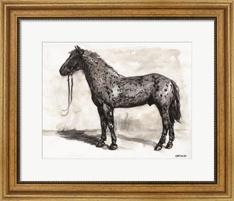 Framed Horse Study 2 Print