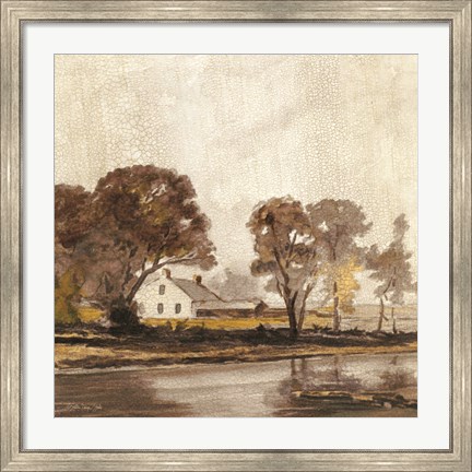 Framed Traditional Landscape 1 Print