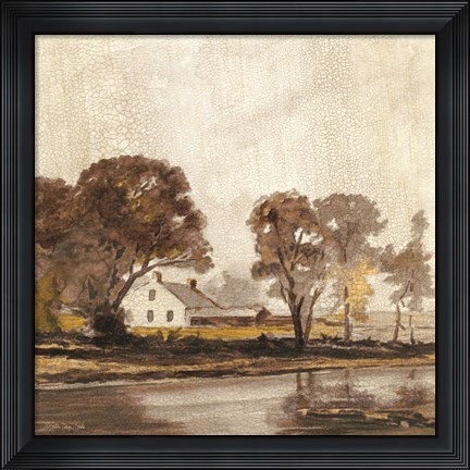 Framed Traditional Landscape 1 Print