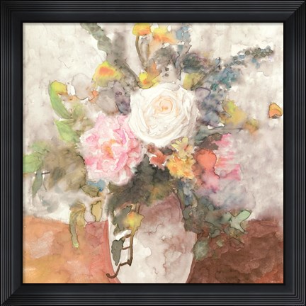 Framed Table Bouquet 2 Print
