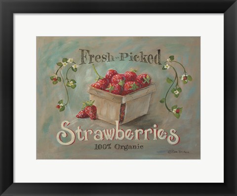 Framed Fresh Picked Goodness Print