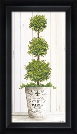 Framed Topiary Paris Print