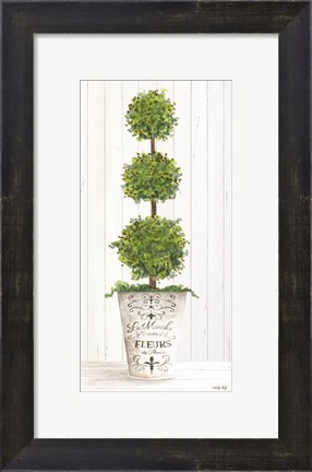 Framed Magnificent Topiary I Print