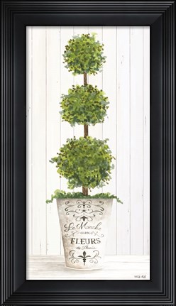 Framed Magnificent Topiary I Print