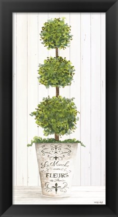 Framed Magnificent Topiary I Print