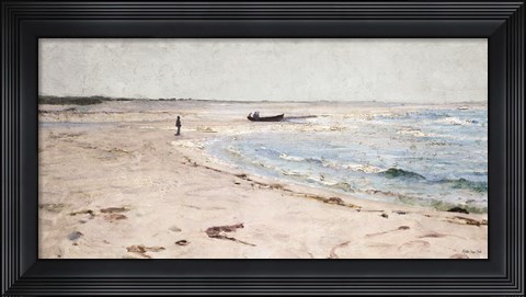 Framed Along the Shore Print