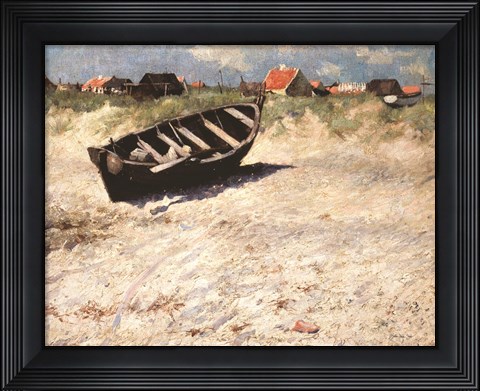 Framed Blackburn&#39;s Beach Print