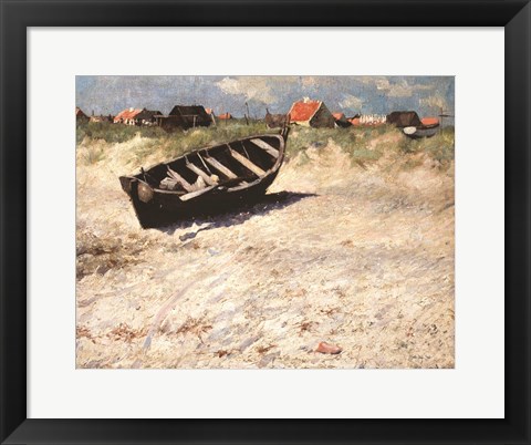 Framed Blackburn&#39;s Beach Print