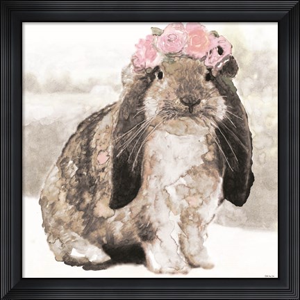 Framed Bunny Simone Print