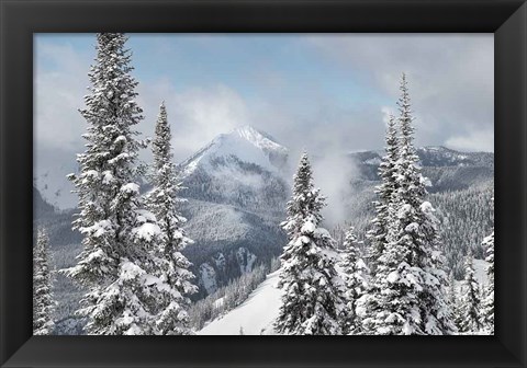 Framed North Cascades in Winter I Print