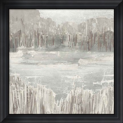 Framed Silver Landscape Neutral Print