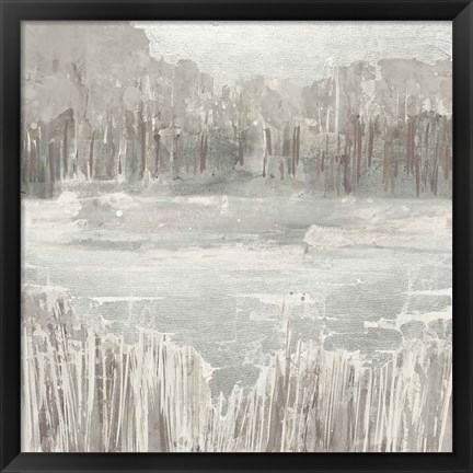 Framed Silver Landscape Neutral Print