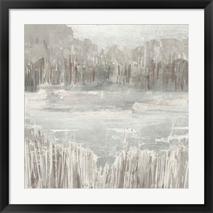 Framed Silver Landscape Neutral Print