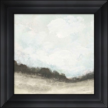 Framed In the Field Square II Neutral Print