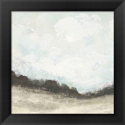 Framed In the Field Square II Neutral Print